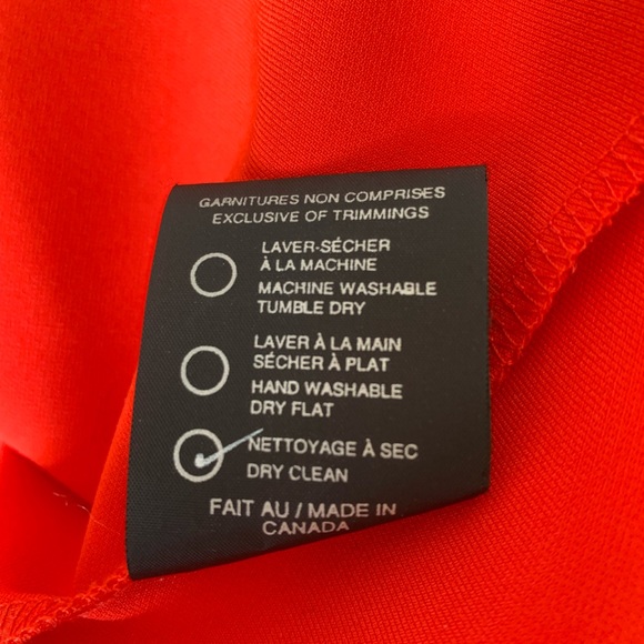 SosieSosie ⎮ Montreal designer red tunic - Picture 6 of 8